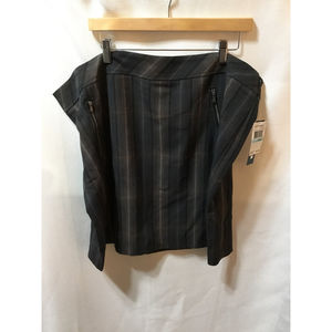 Architect Woman Black Plaid Skirt Size 20W NWT